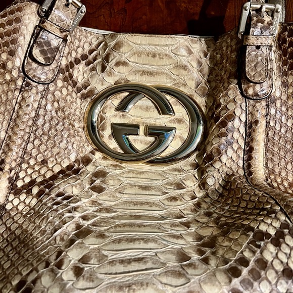 Gucci Python Britt Bag - Picture 16 of 16